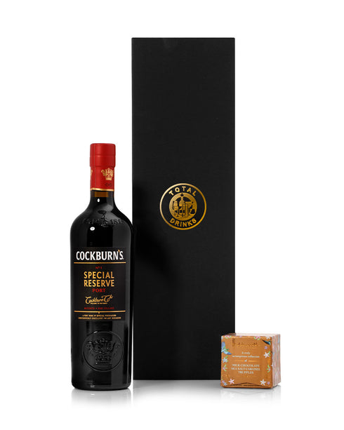 Cockburn's Special Reserve Port 70cl & Chocolate Gift Box